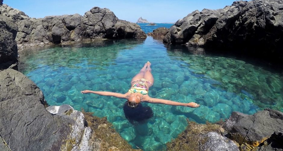 Piscina natural do Morro de Fora, em Fernando de Noronha