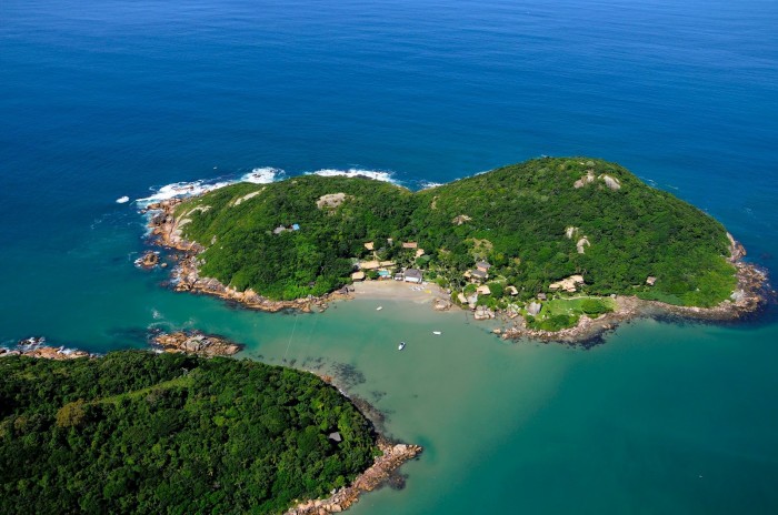 Ilha do Papagaio em Santa Catarina