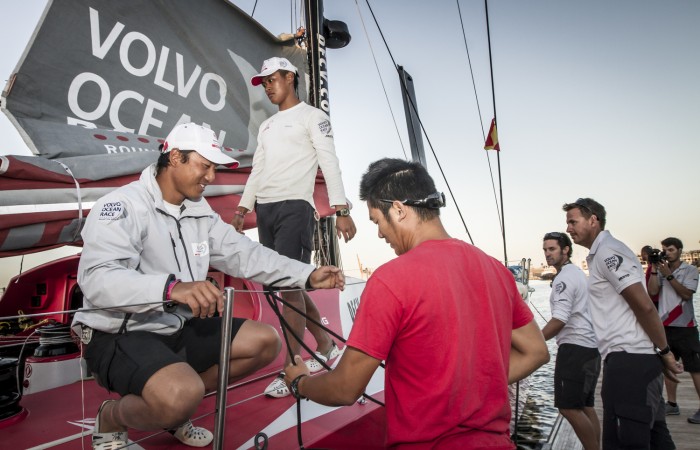 Leg 0 Alicante - Volvo Ocean Race 2014-2015