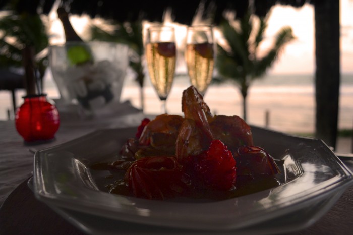 Prato do Jantar Romântico