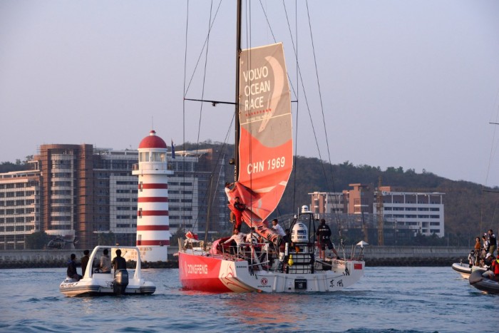 Volvo Ocean Race 2014-15 - Leg 3 arrivals