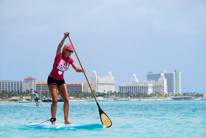 Stand up paddle em Aruba 3