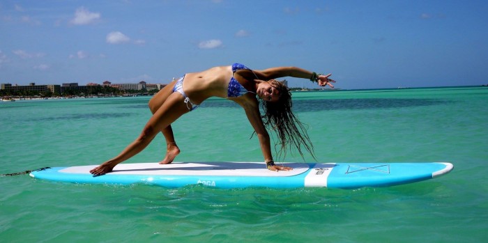yoga - SUP yoga em Aruba
