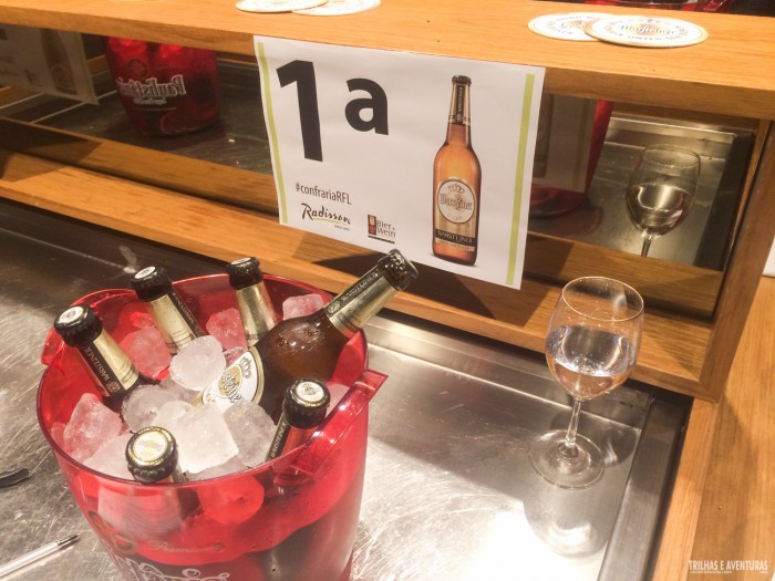 Degustação de cervejas especiais na Confraria Radisson Faria Lima 1