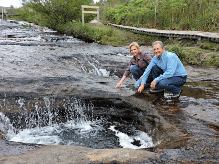 Panelões no Parque do Guartelá - imagem cedida por Vilma Santili