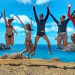 Noronha com os amigos é tudo de bom!