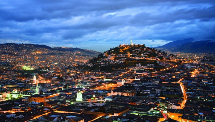 Vista do Centro Histórico de Quito - Crédito Quito Turismo