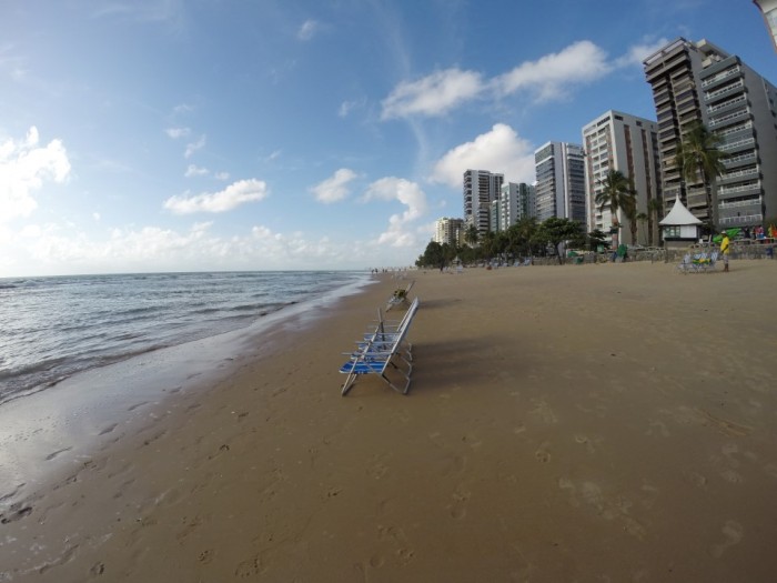 Vista da Praia da Boa Viagem em Recife