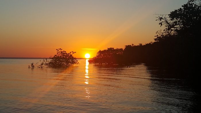 Pôr do sol em Alter do Chão