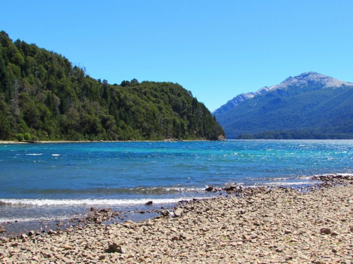 Vila Tacul, uma das muitas "praias" de Bariloche