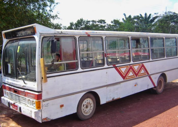 Ônibus que leva a Salvaterra e Soure, na Ilha de Marajó