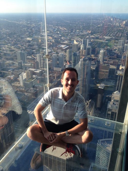 Chicago - Varanda de vidro no Skydeck