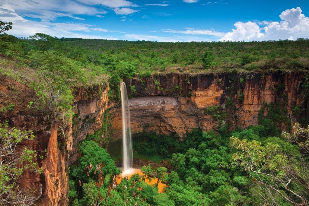 Quais as três maiores cachoeiras do Brasil?