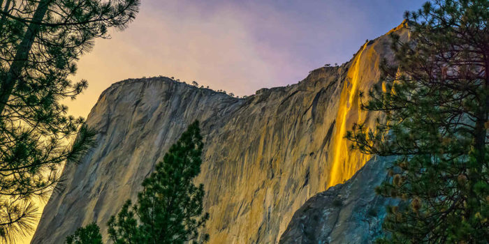 Yosemite Firefall - Cachoeira de Lava na Califórnia